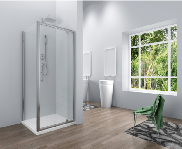 Orbit Pivot Shower Door (1950mm, 6mm Thickness)