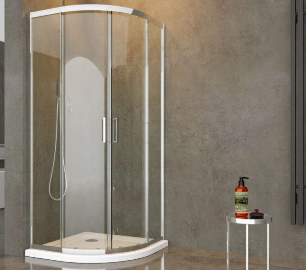 Aroma Quadrant Shower Enclosure (1950mm, 8mm Thickness)