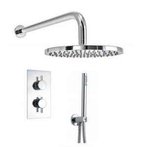 BO-RSPACK2: Thermostatic Concealed Shower Pack (Round)