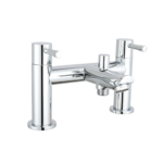 Turin (Dual Lever) – Deck Mounted Bath Shower Mixer with Kit