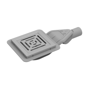 Square Wetroom Drain (135x135mm) – Stainless Steel